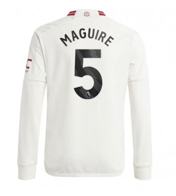 Manchester United Harry Maguire #5 Replika Tredjetrøje 2023-24 Langærmet